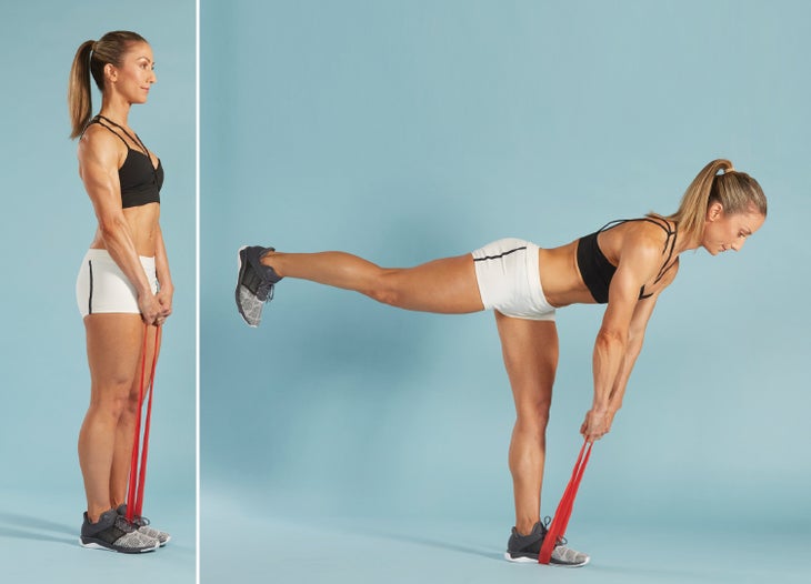 Banded-Single-Legged-Romanian-Deadlift-Oxygen Banded Single-Legged Romanian Deadlift