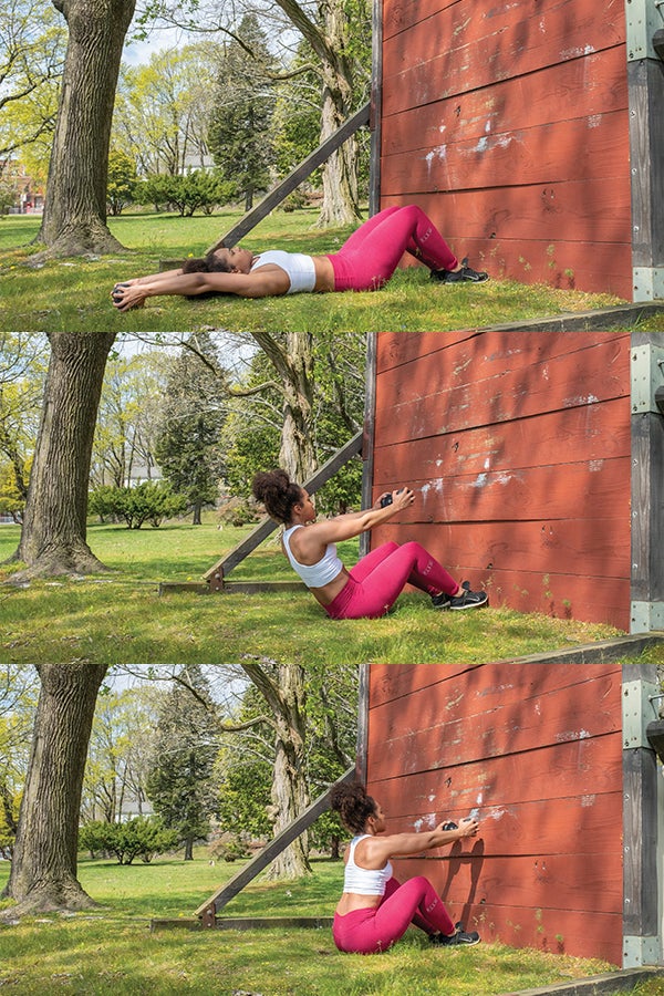 Image 4 Weighted Sit-Up to Wall Touch