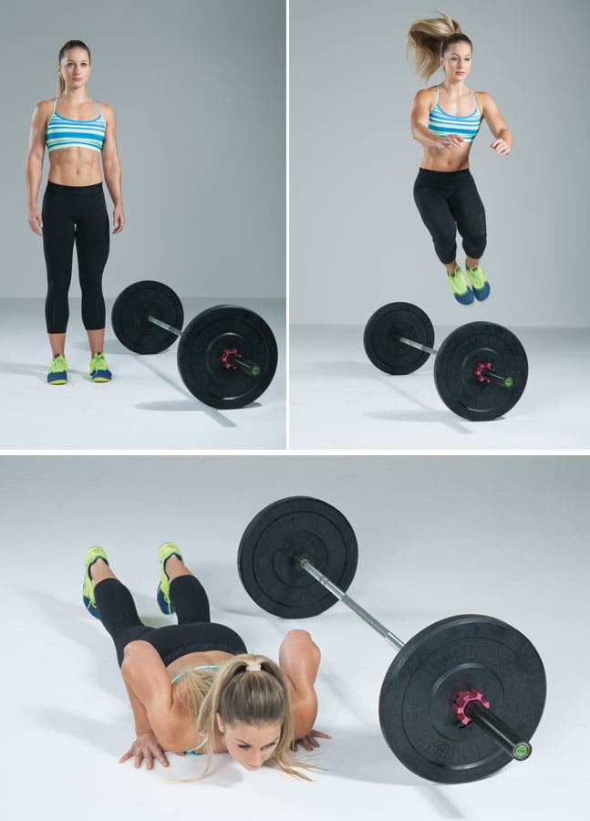 Lateral-Burpee None