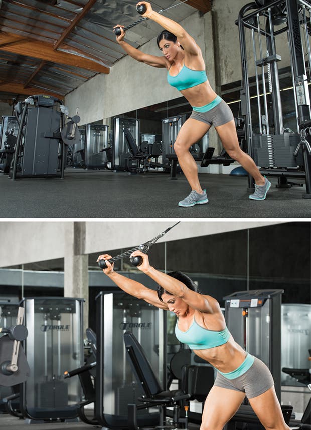 Overhead Cable Triceps Extension None