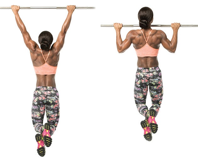 Wide-Grip-Pull-Up Wide-grip pull-up superset for total body supergains
