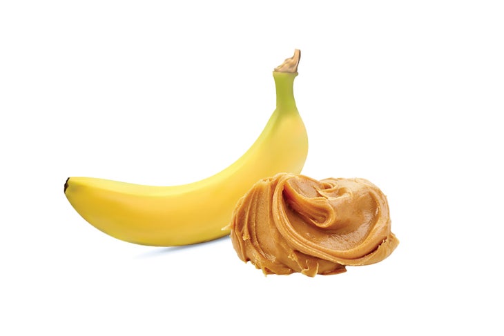 Banana and Peanut Butter Banana and Peanut Butter for breakfast