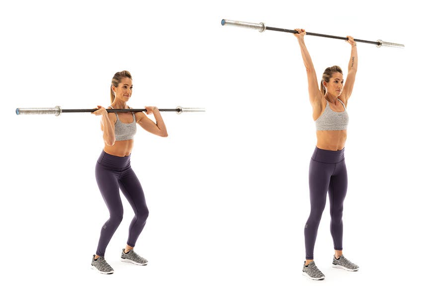 Barbell Push Press Image Barbell Push Press