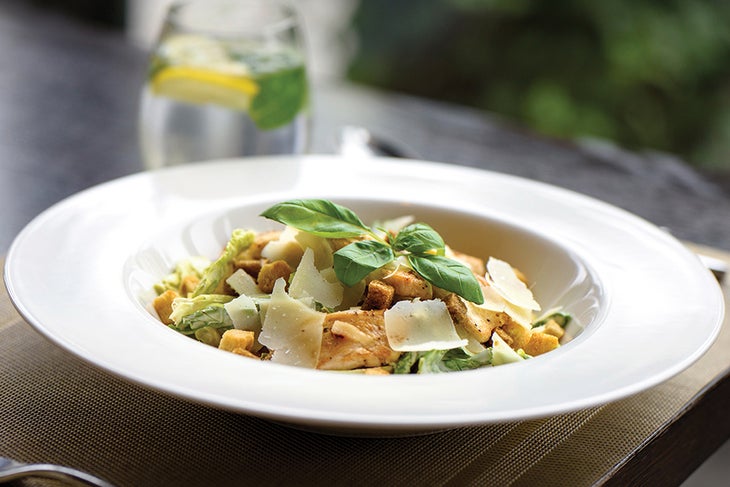 Caesar Salad Keto Grilled Chicken Caesar Salad