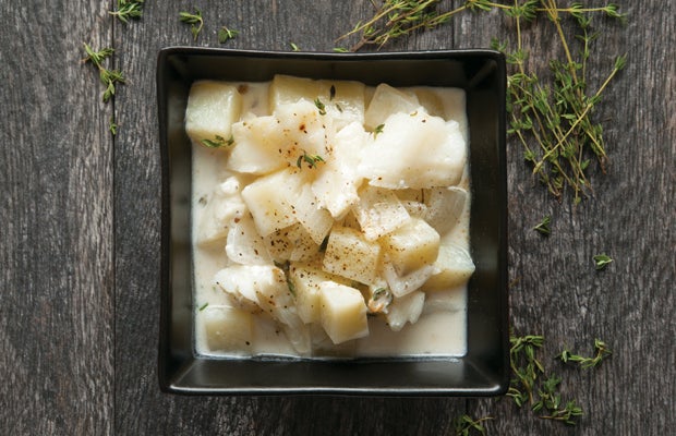 fish chowder with cod None