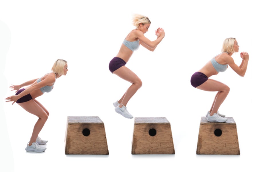 Squat jump box online for sale