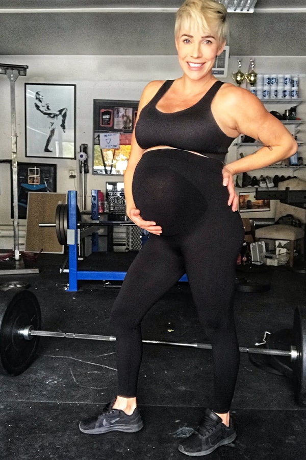 LisaMaximusPregnancyArticle2 Lisa Maximus Exercising While Pregnant