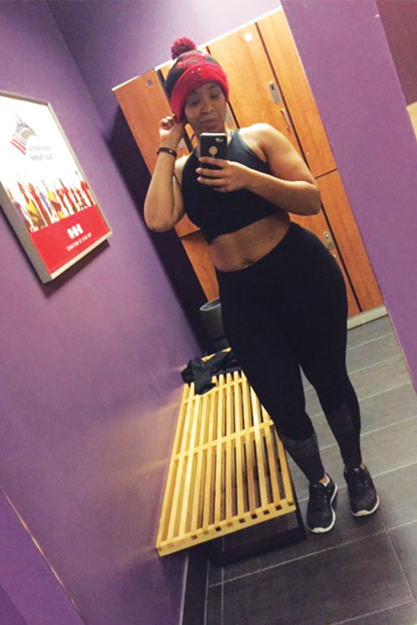 Miller Before Tonyael Miller Before Fitness Transformation