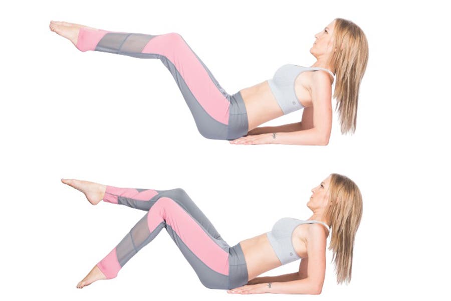 Modified Toe Tap (cramps) - for PMS symptoms