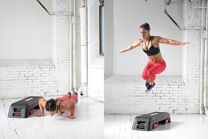 40-Minute Step HIIT Workout - Oxygen Mag