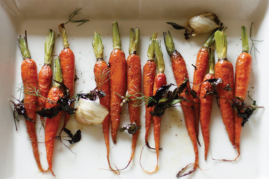 Roasted carrots