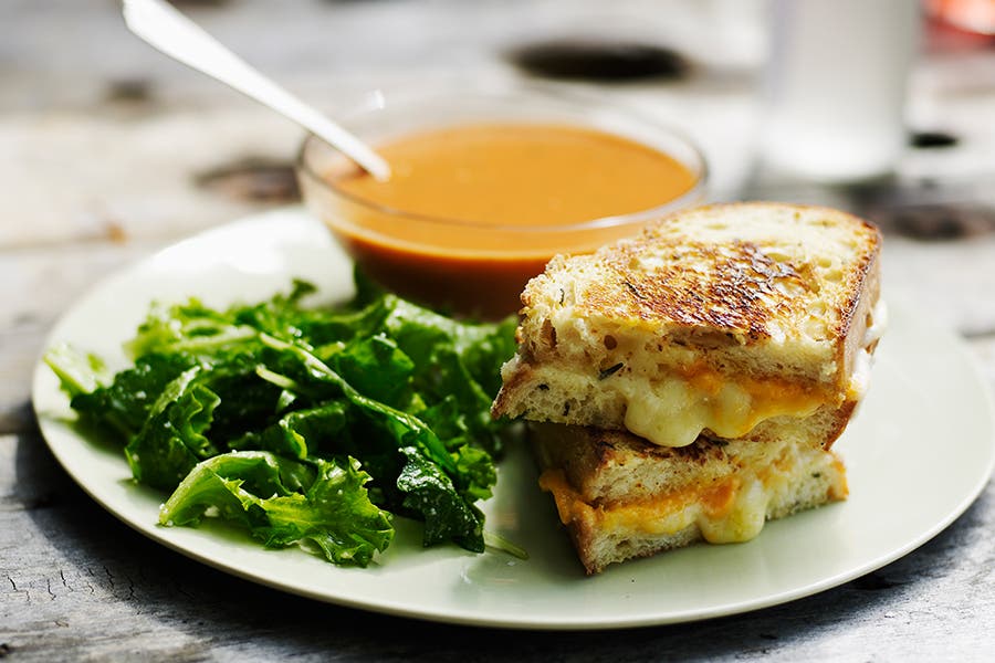 GrilledCheese Tuna Caprese Grilled Cheese