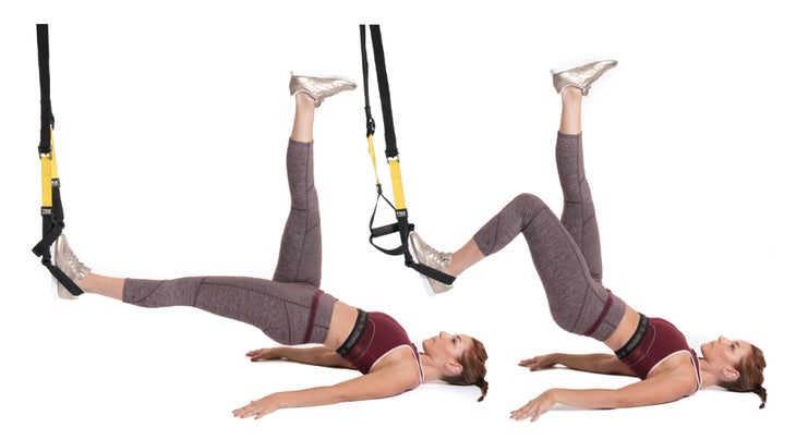Harness-your-hamstrings Eccentric Single-Legged TRX Hamstring Curl