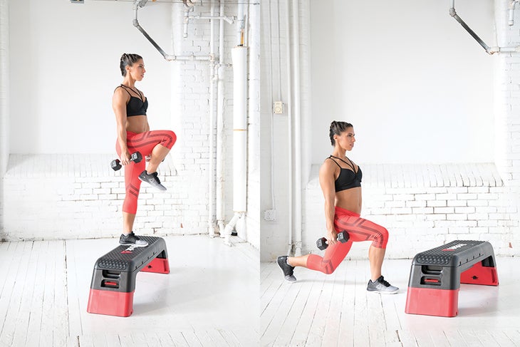 40-Minute Step HIIT Workout - Oxygen Mag