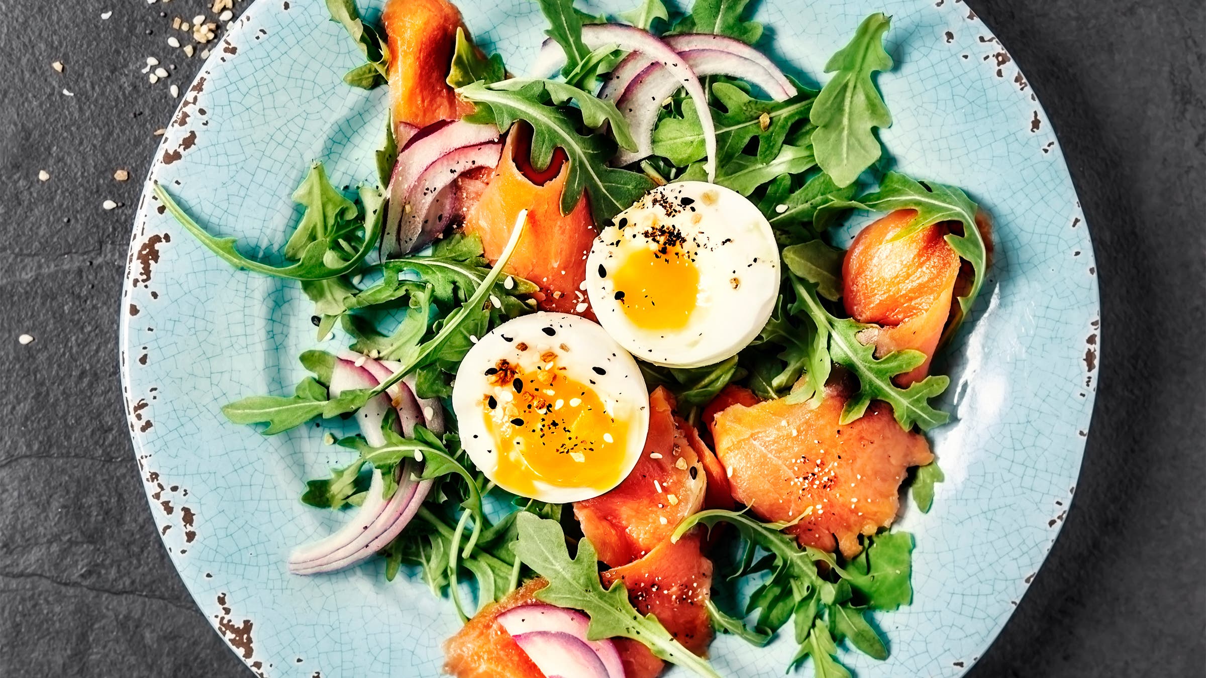 Smoked Salmon Egg Salad