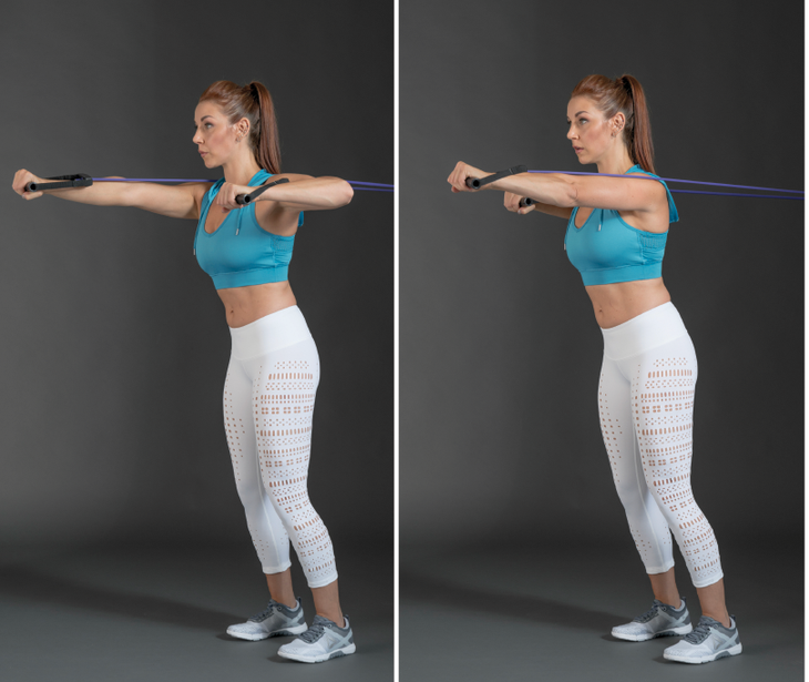 Band Chest Press Oxygen None