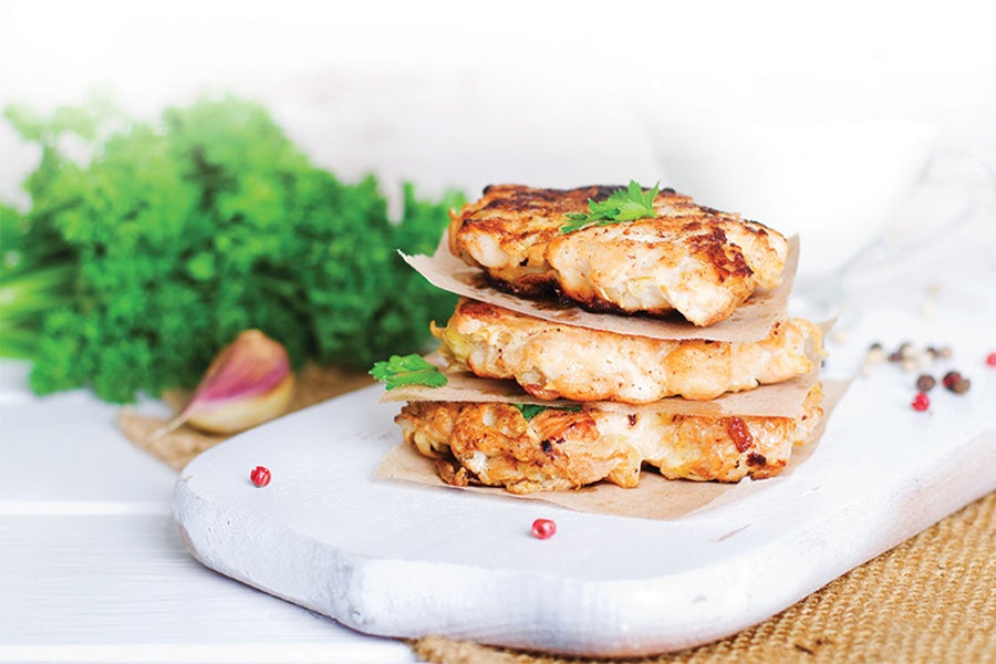 Salmon burgers