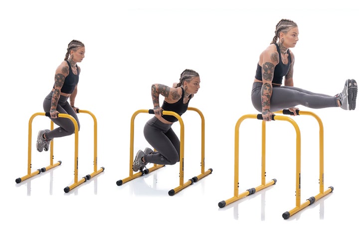 Total-Body Parallel Bar Workout