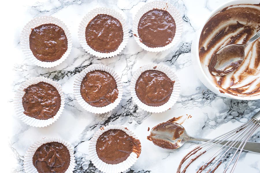 Mocha Cakes Mocha Black Bean Cakes With Cashew Cream