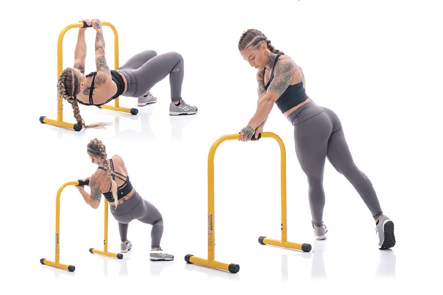 Double bar exercise new arrivals