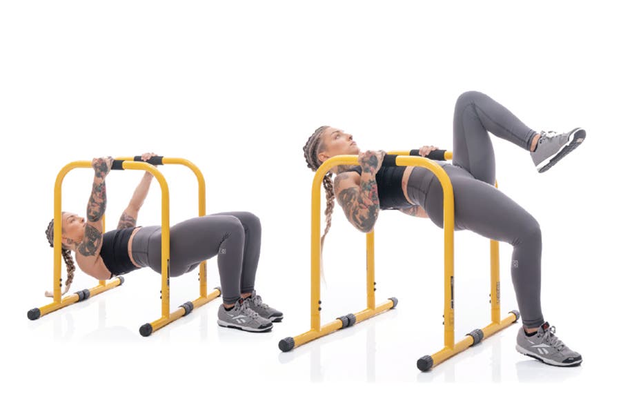 Total-Body Parallel Bar Workout