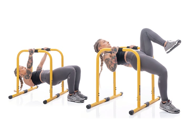 9 Parallel Bar Exercises ! Parallel Bar Workout for Upper Body #5