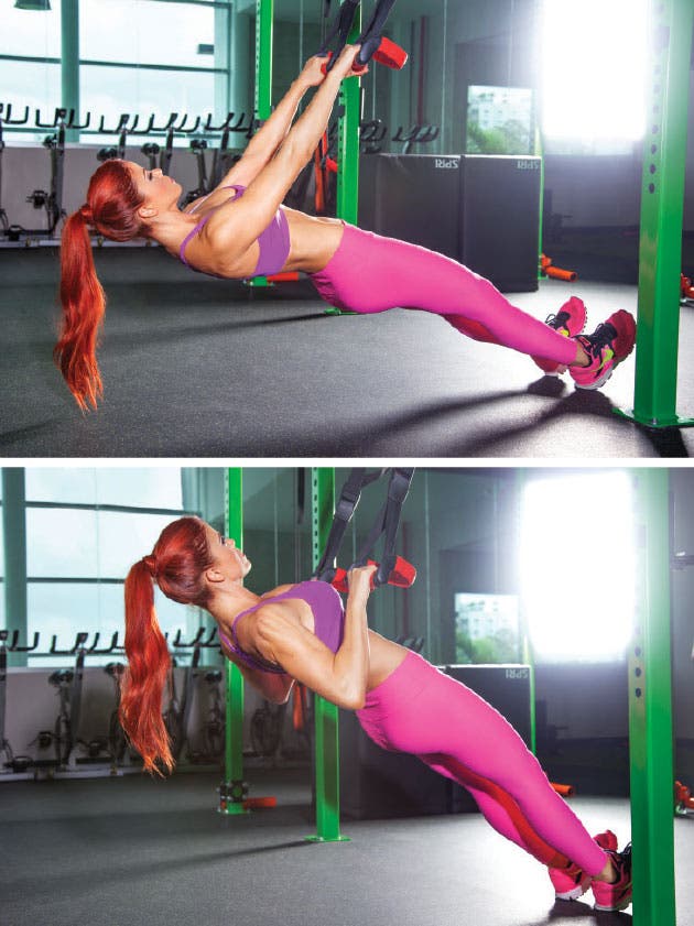 TRX Inverted Row (pronated grip)