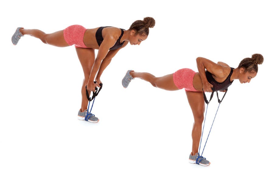 Warrior III Back Row Warrior III Back Row with Band