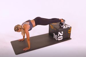 Decline Push-Up: With Talking Tips