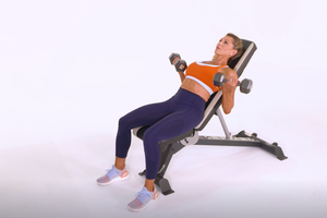 Incline-Bench Dumbbell Curl