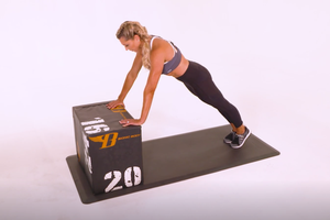 Incline Push-Up (On Box): With Talking Tips