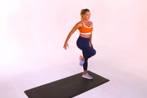 Lateral Lunge With Knee Drive