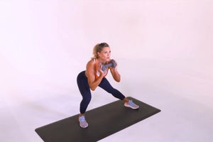 Weighted Lateral Lunge
