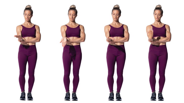 Wrist controlled articular rotations