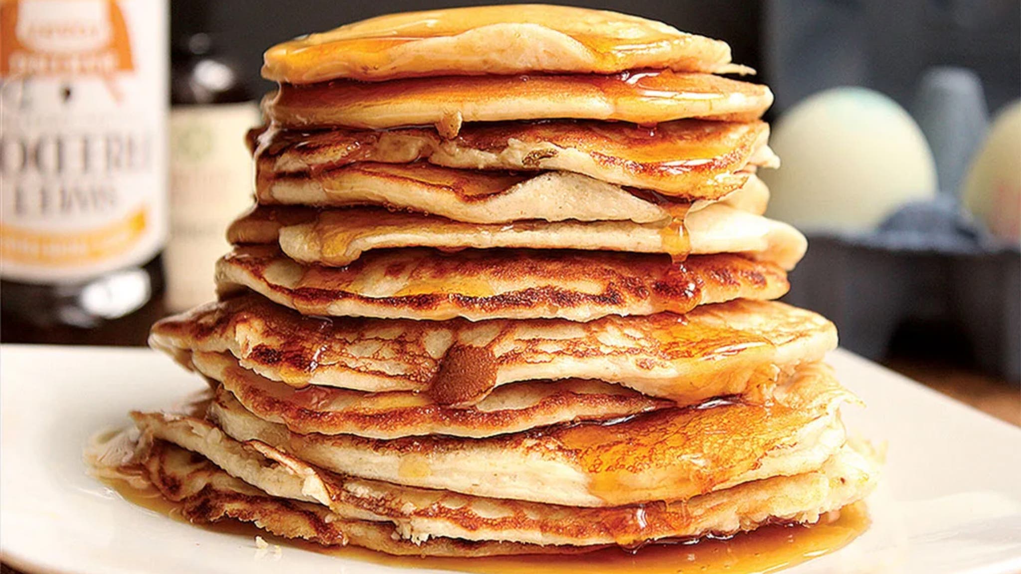Fluffy Protein Pancakes