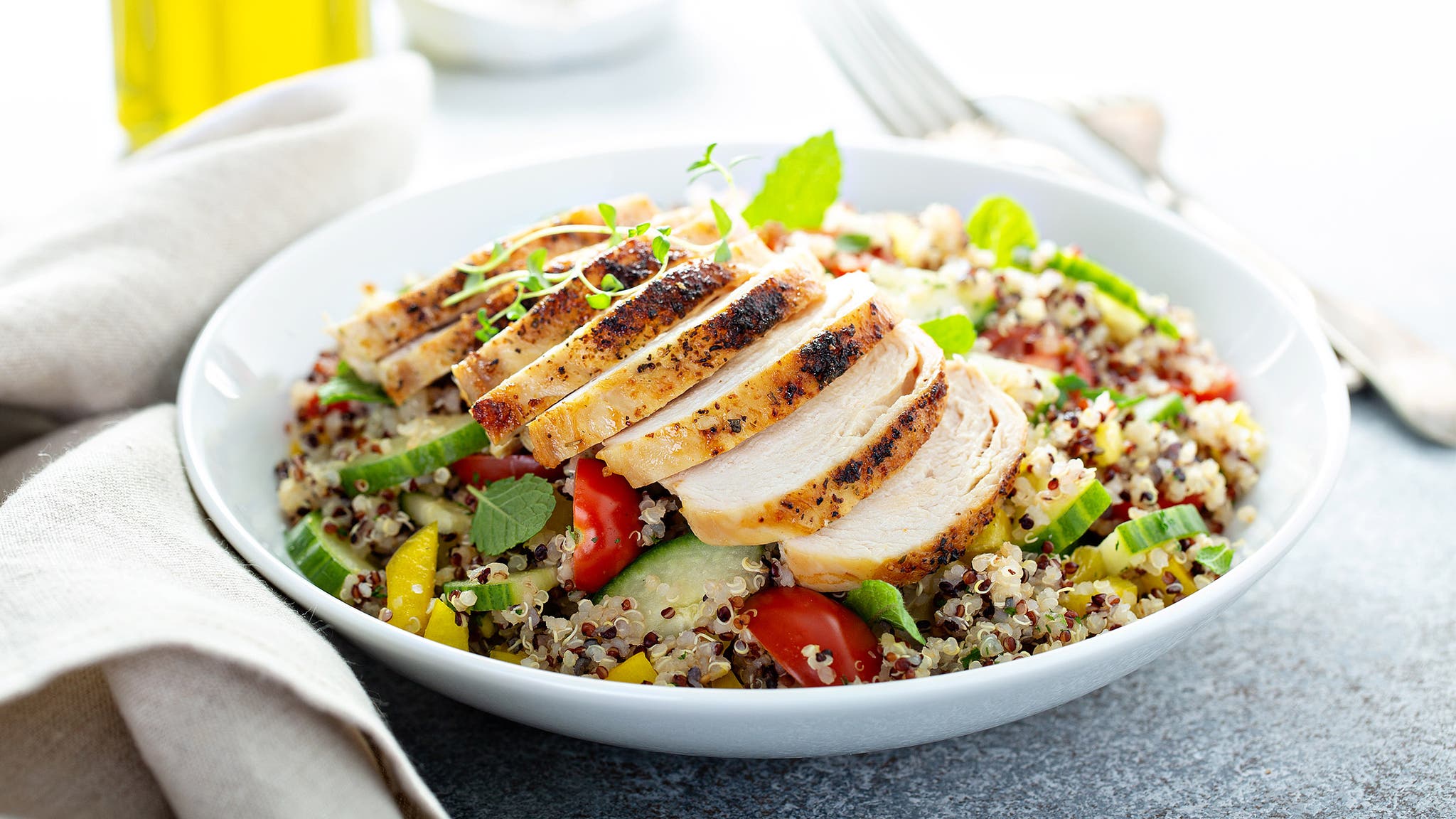 Lemon Tahini Buddha Bowl