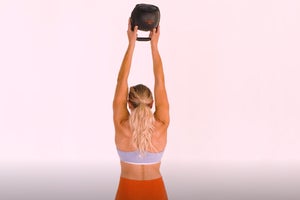 Kettlebell Two-Arm Overhead Triceps Extension
