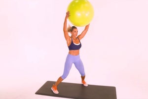 Stability-Ball Jumping Jack