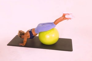Stability-Ball Push-Up