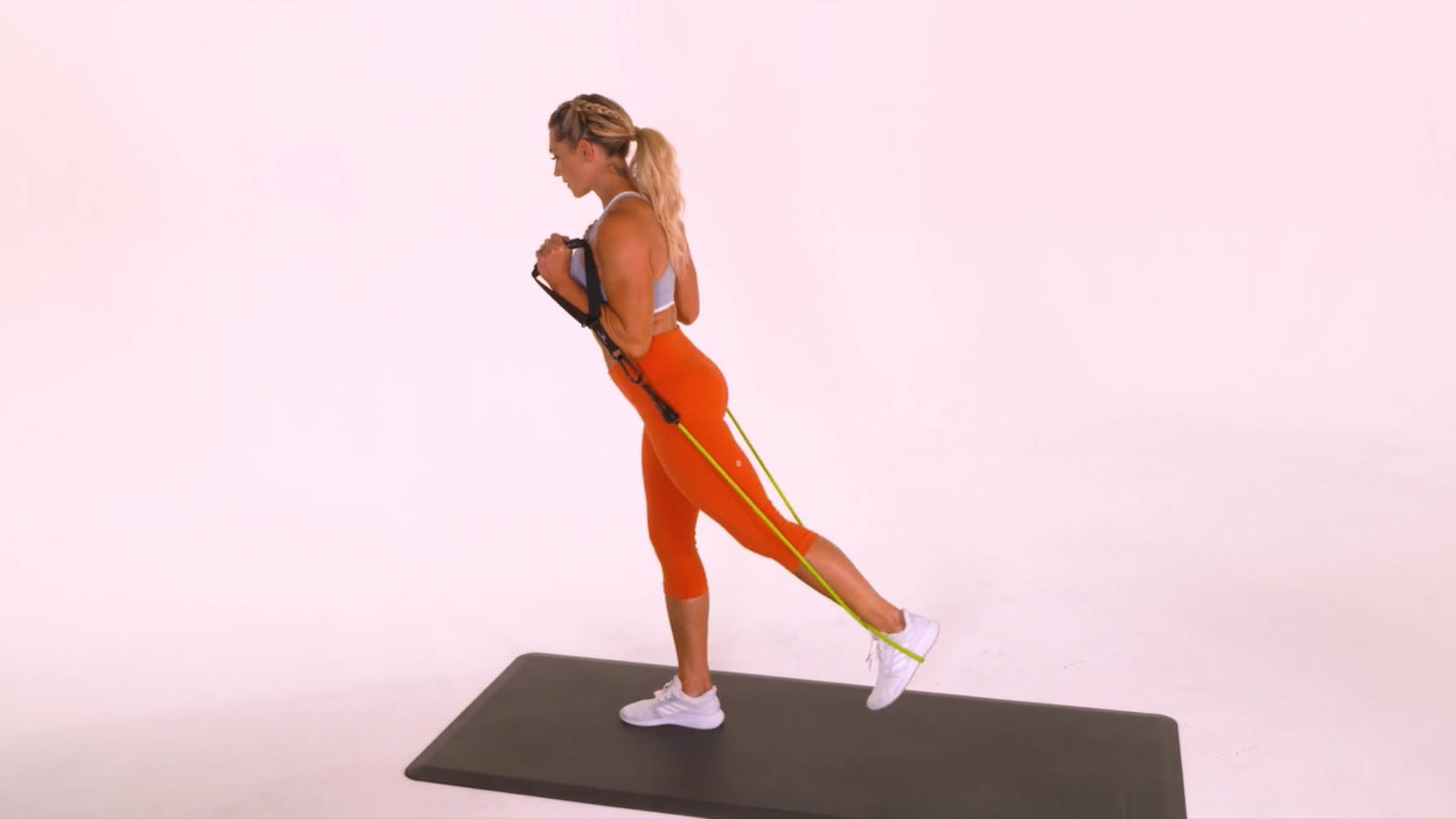 Resistance Band Glute Kickback