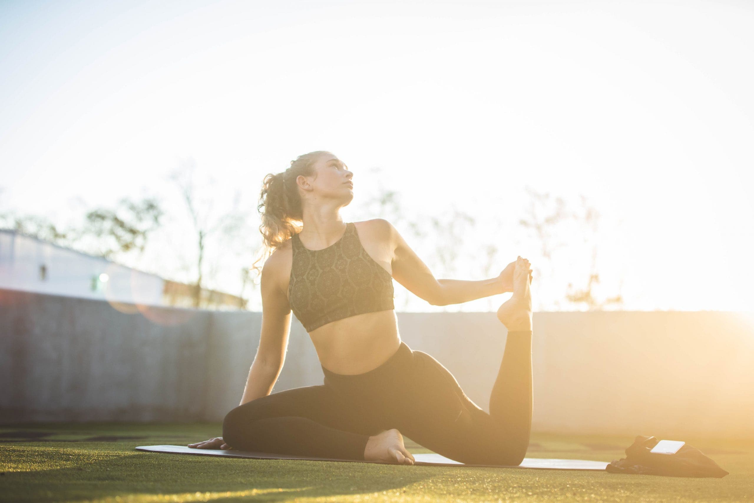 Hemp Black High-Rise Tight