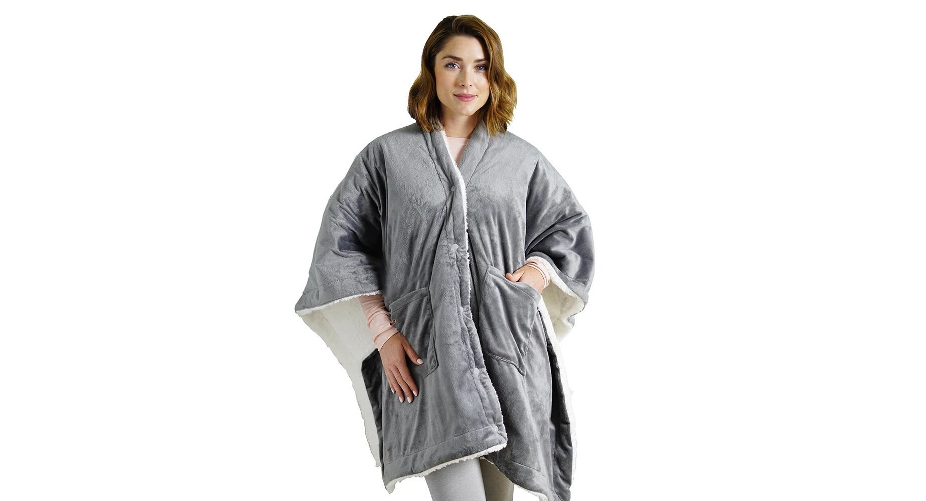 Pure Enrichment’s PureRelief Plush Heated Shawl