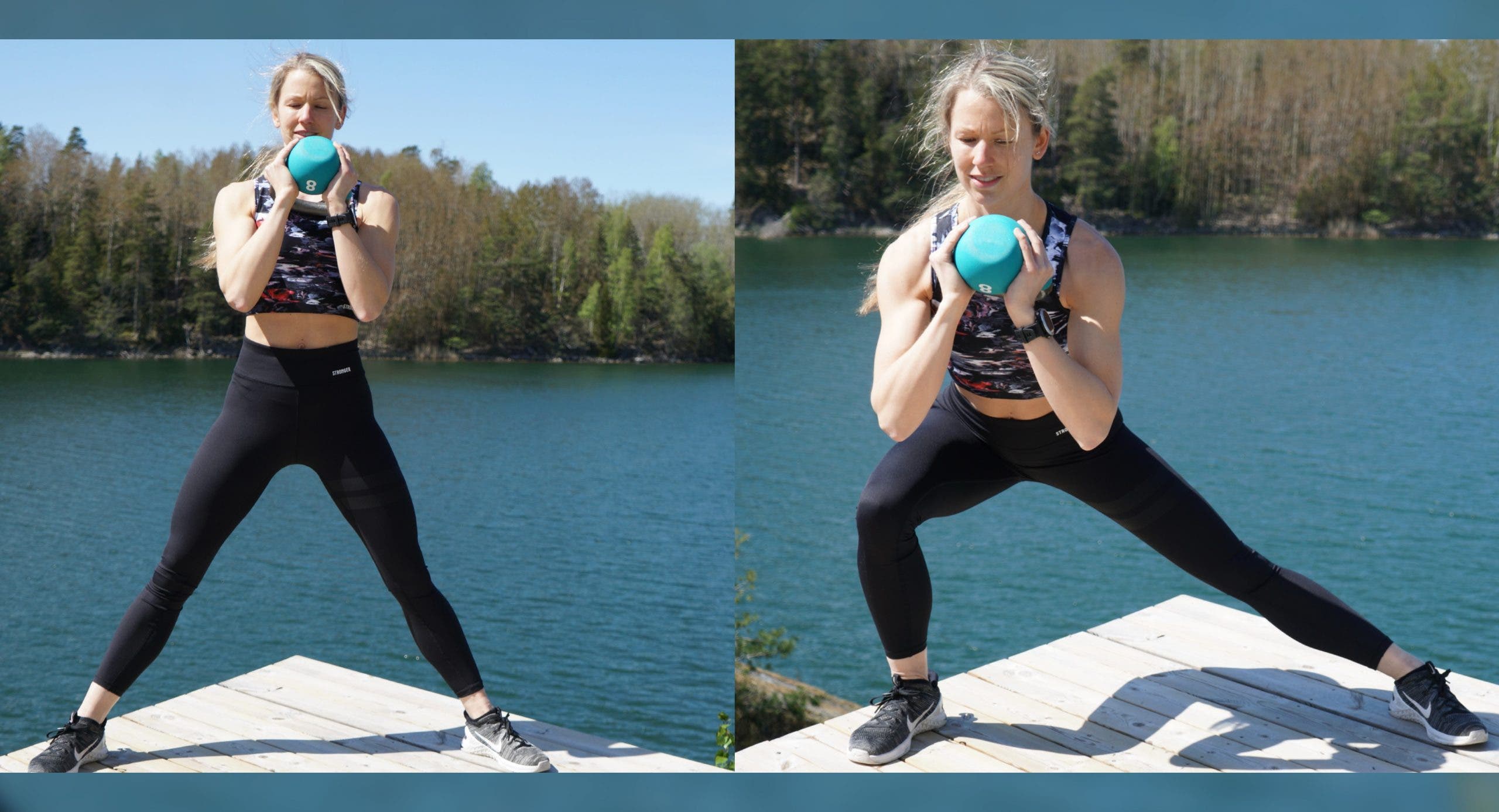 Goblet Lateral Lunge