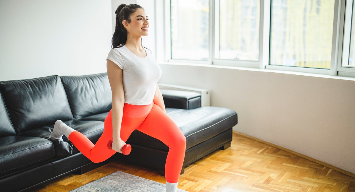 The AtHome MinimalEquipment Dumbbell Workout Oxygen Mag