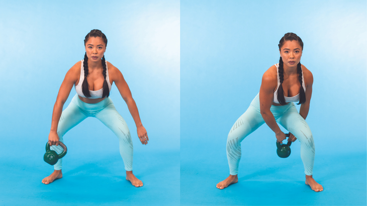 Kettlebell Figure-8