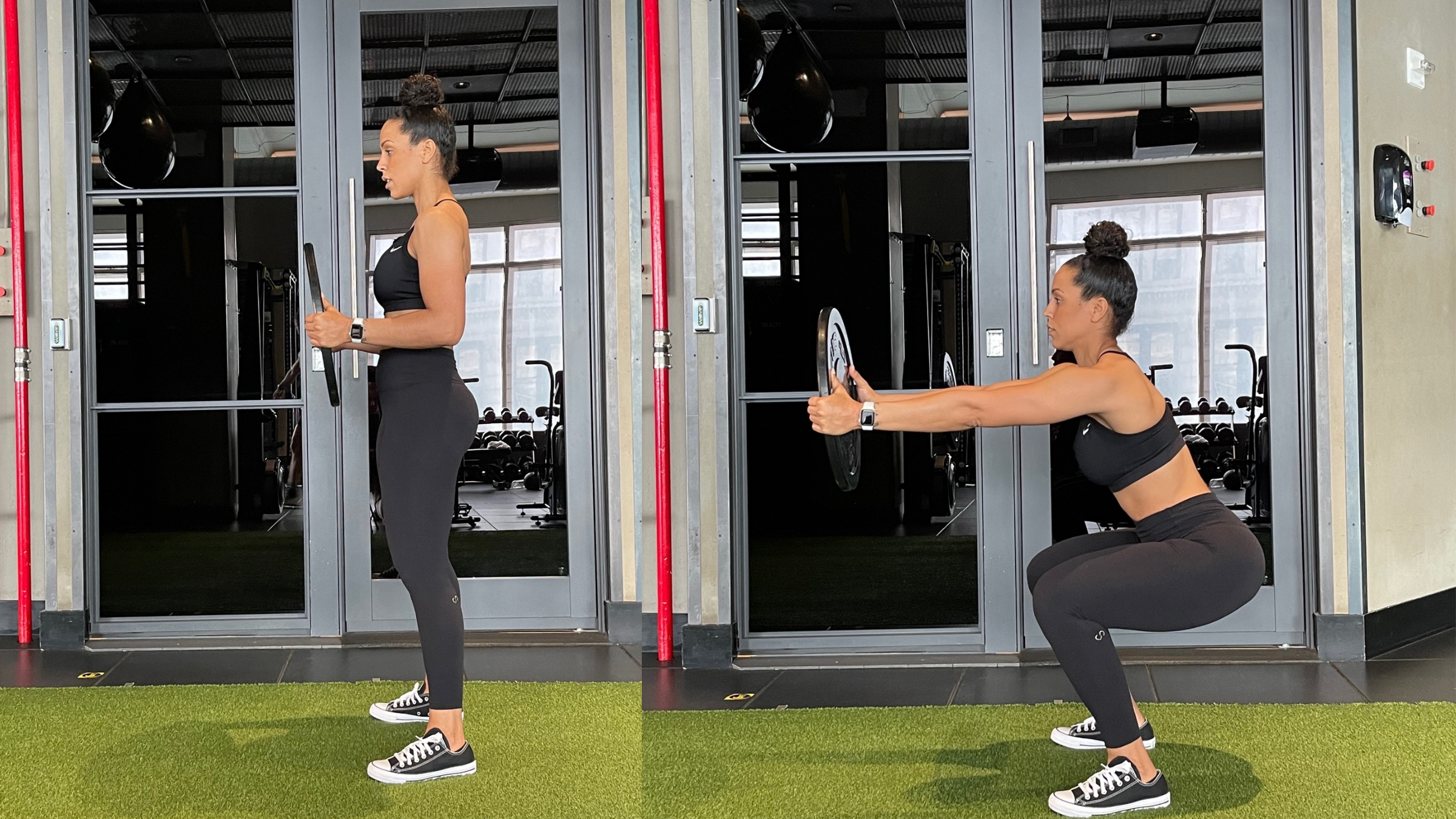 Plate-Hold Squat