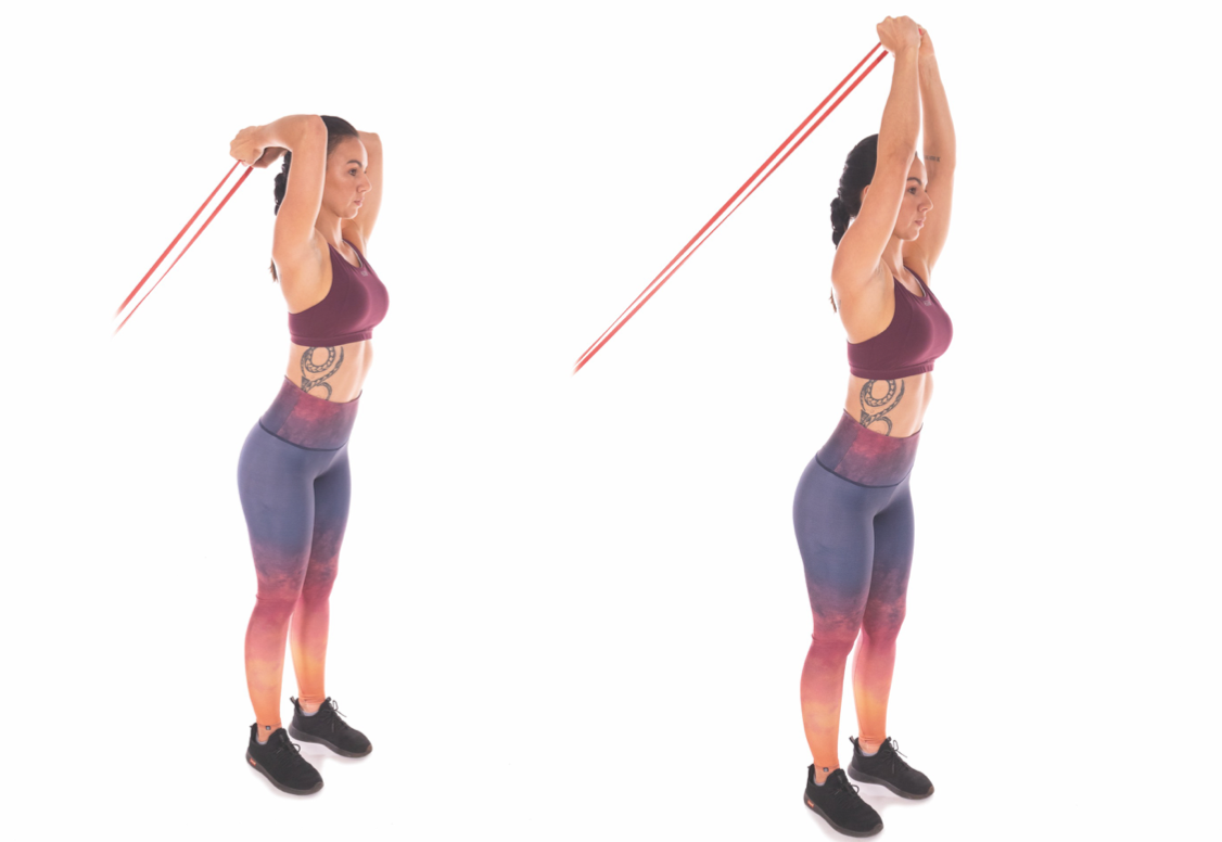 Resistance-Band Overhead Extension