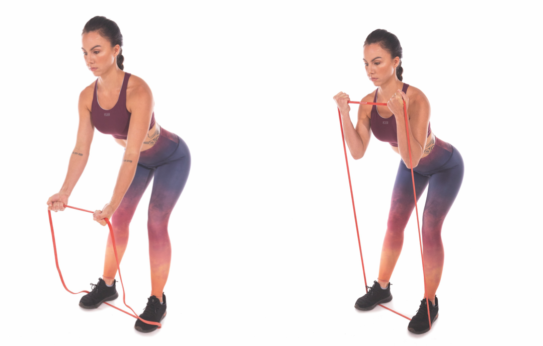 Resistance-Band Spider Curl