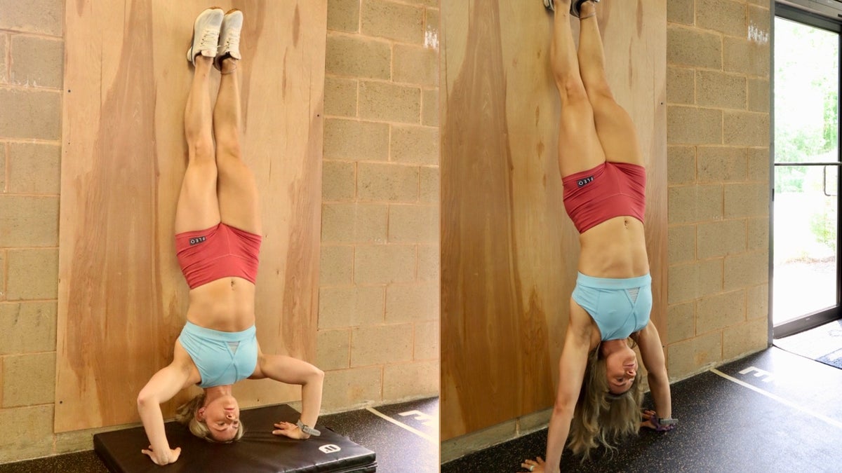 Handstand Push-up - Wall Facing to Target - Height Performance