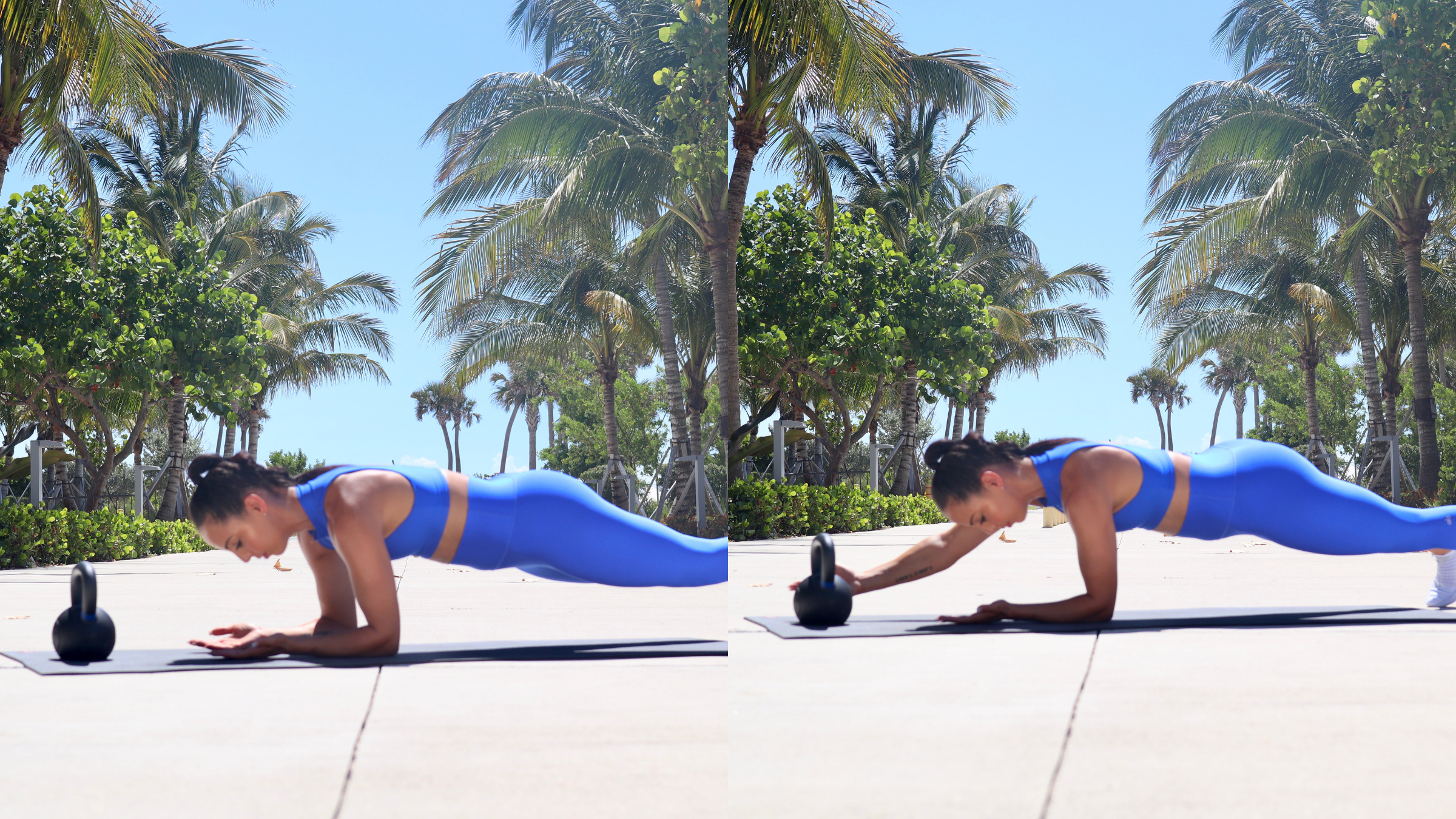 Modified Plank Arm Reach